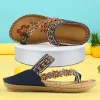 Gioiacombo&trade; Sandali open toe piatti a fiori boh&eacute;mien