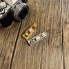Hand-cranked self-generating lamp, mini toy, decompression EDC hand-crank lamp pendant, portable dormitory lighting, outdoor survival lamp