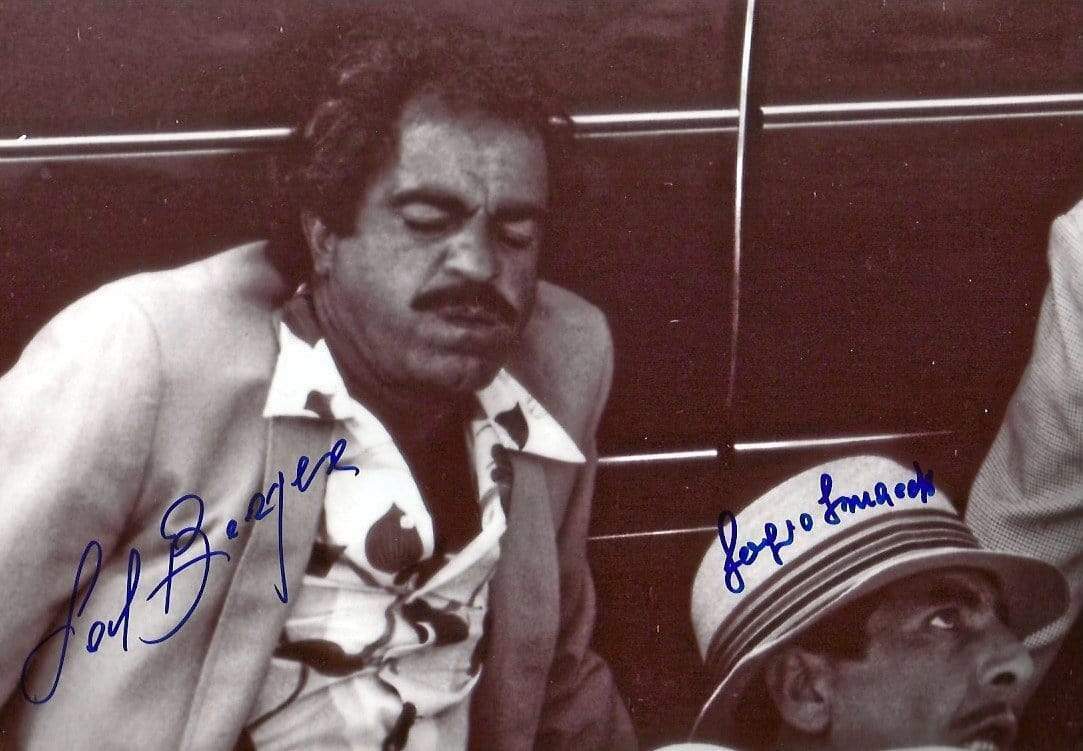 ACTORS Sal Borgese & Sergio Smacchi autographs, IP signed Photo Poster painting