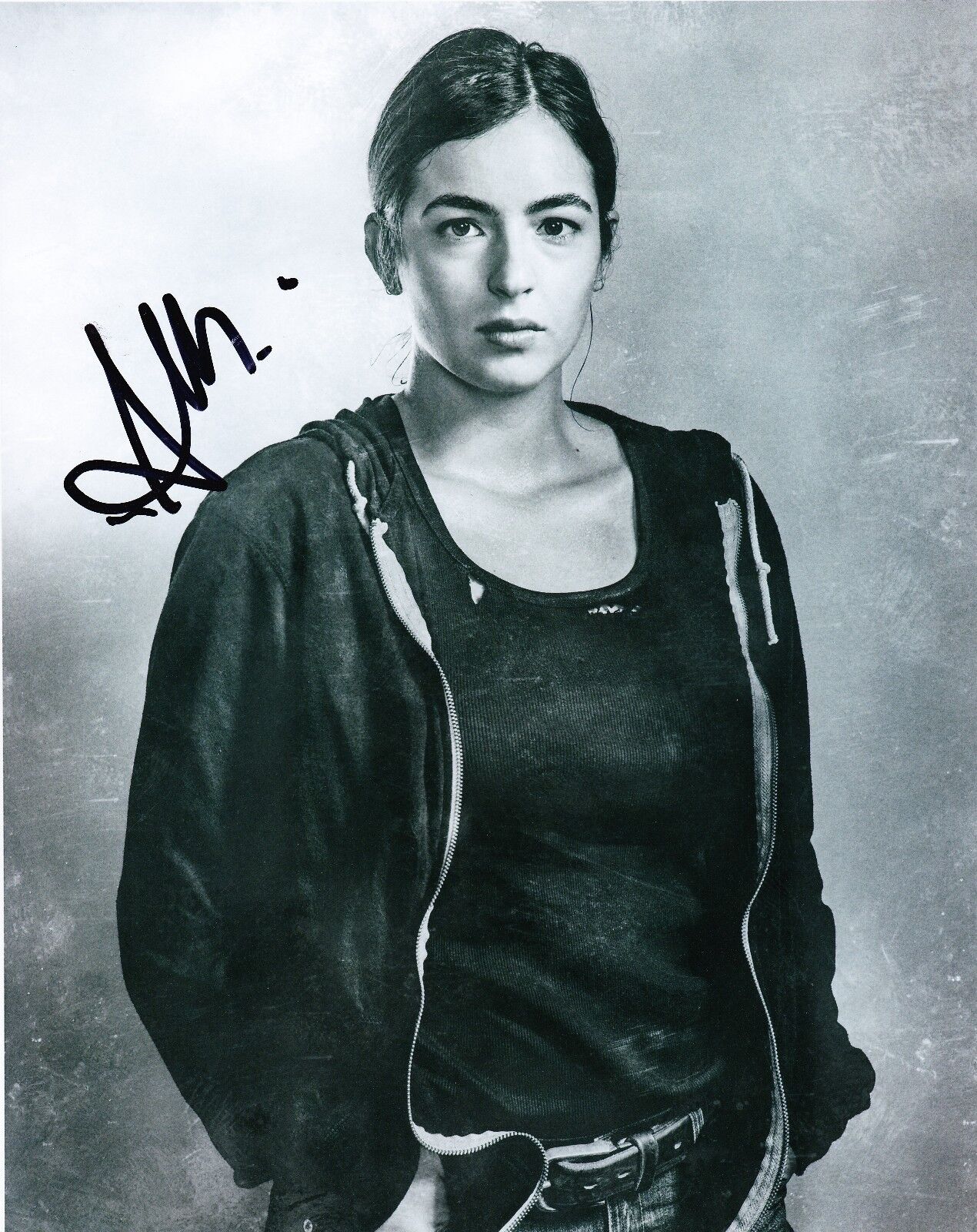 Alanna Masterson Signed 10X8 Photo Poster painting Walking Dead AFTAL COA (7485)