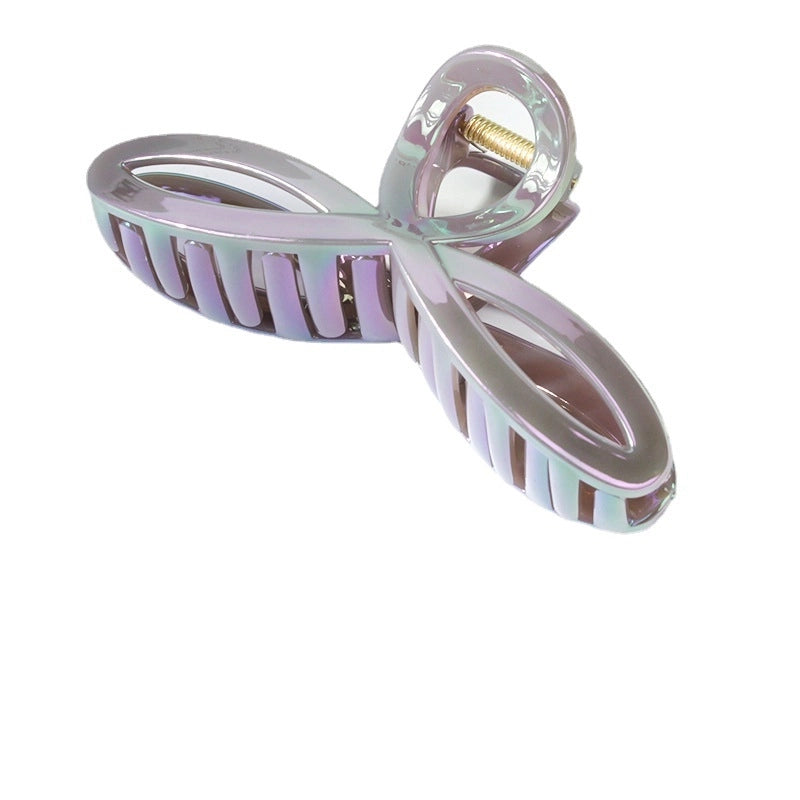 Fashion Geometric Pc Plastic Resin Sequins Hair Claws 1 Piece