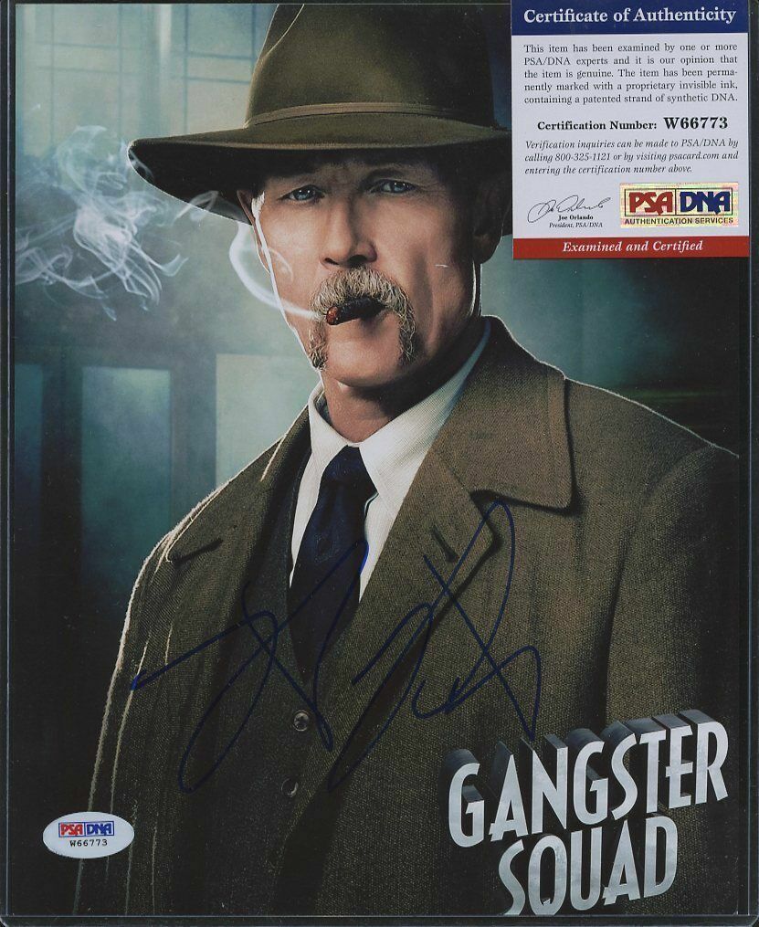 Robert Patrick as Max Kennard signed Gangster Squad 8x10 Photo Poster painting PSA COA