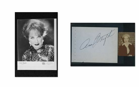 Ann Blyth - Signed Autograph and Headshot Photo Poster painting set - Mildred Pierce