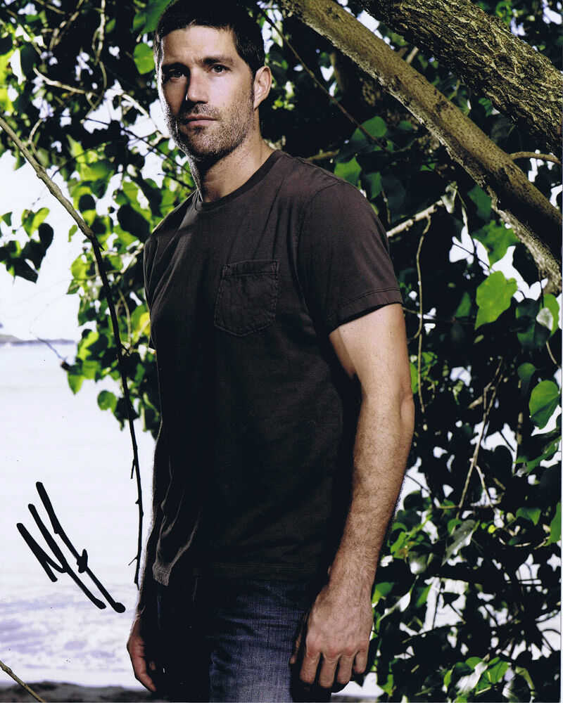 MATTHEW FOX Signed Autograph as Jack 10x8 Photo Poster painting AFTAL