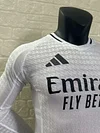 2024/2025  Long Sleeve Real Madrid Home Football Shirt1:1 Thai Quality