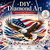 US Flag Eagle Diamond Art Hanging Pendant 5D DIY Diamond Painting Dots Pendant