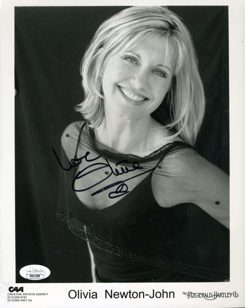 Olivia Newton John JSA Coa Signed 8x10 Photo Poster painting Autograph