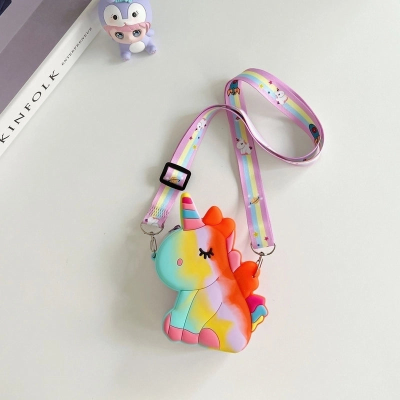 Kid’s Silica Gel Zipper Kids Wallets