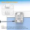 4Pcs Cooler Hinges Screws Set Plastic Hinges with Stainless Steel Screws Set
