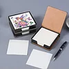 Diamond Painting PU Flowers Birds Note Box with 160 Sheets for Office Home