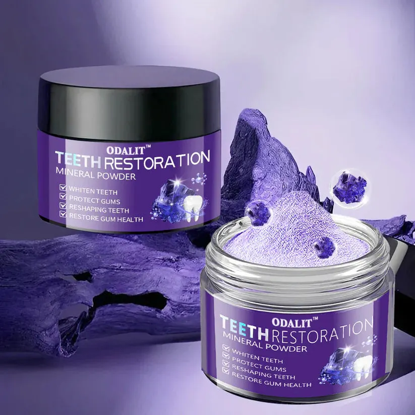 ODALIT&trade; TeethRestoration Mineral Powder🦷Obtain American Dental Association (ADA) Certification (Treats periodontitis and mouth ulcers, prevents tooth loss, and repairs gum recession）