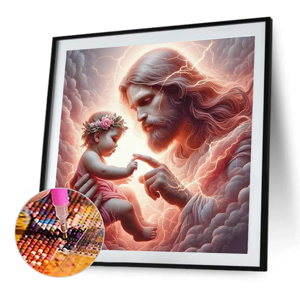 Diamond Painting - Full Round Drill - Jesus(Canvas|40*40cm)