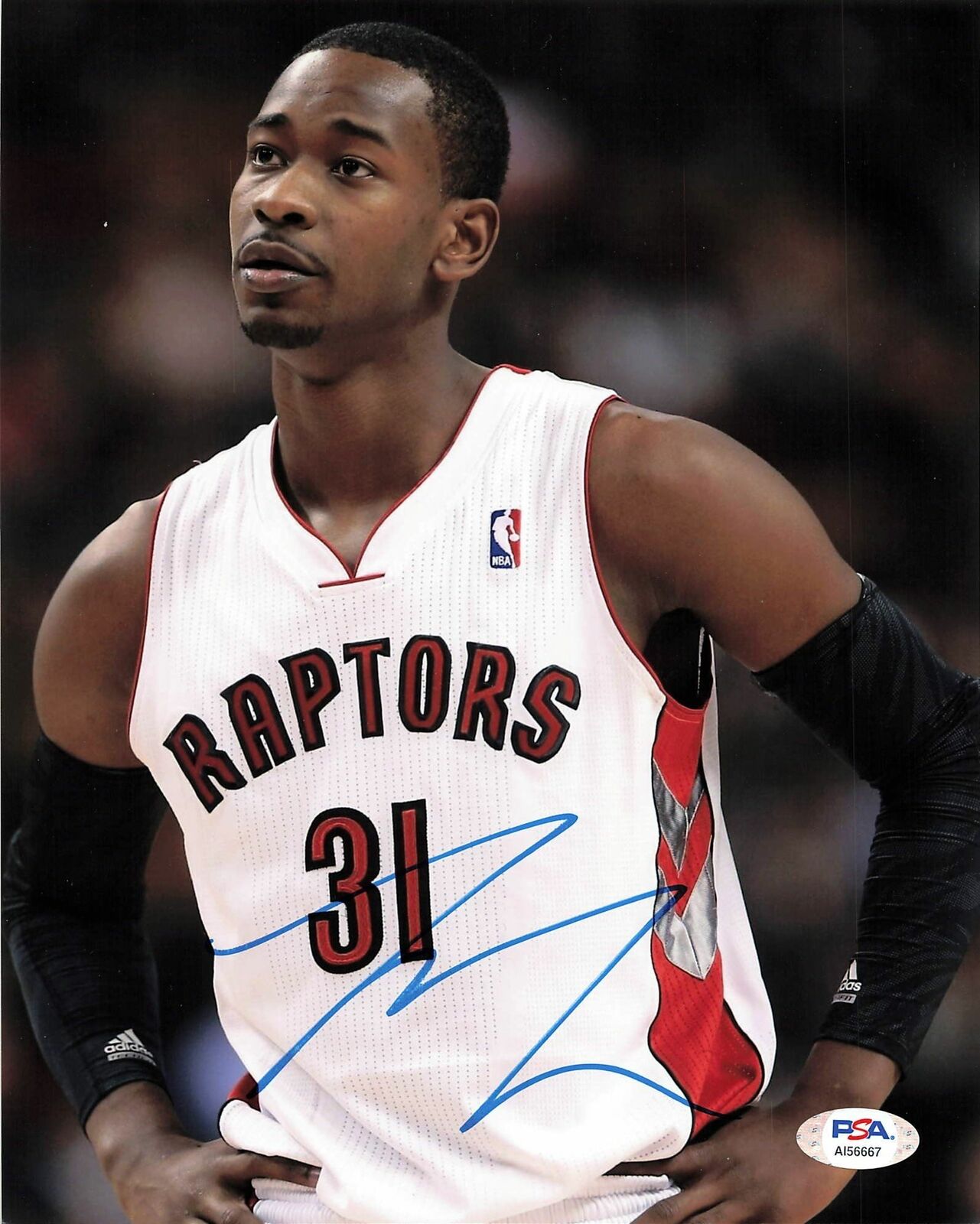 Terrence Ross signed 8x10 Photo Poster painting PSA/DNA Toronto Raptors Autographed