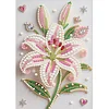 Diamond Painting-DIY Special Shaped Drill Pearl Painting Lily(30x40cm)