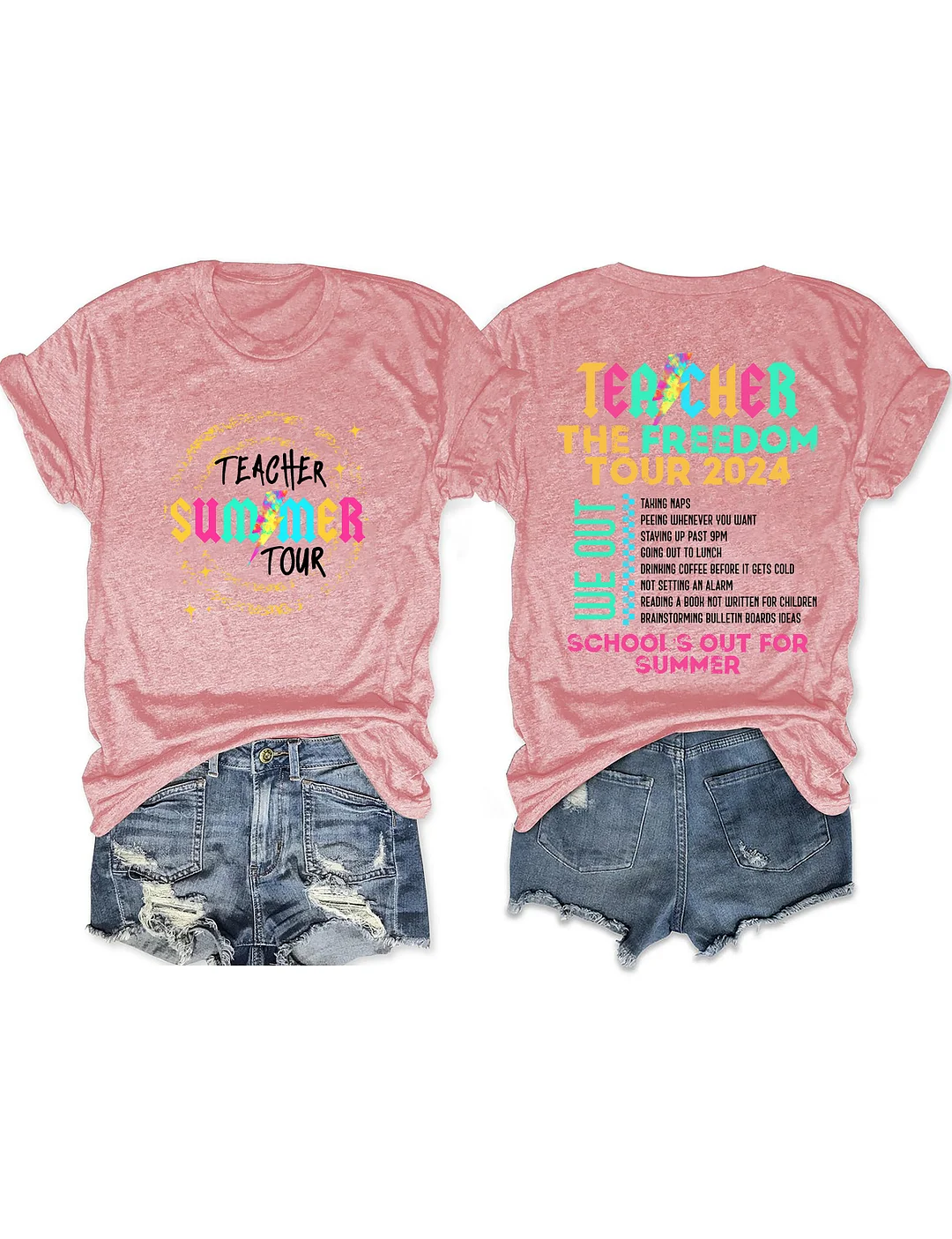 Teacher Summer Tour T-shirt