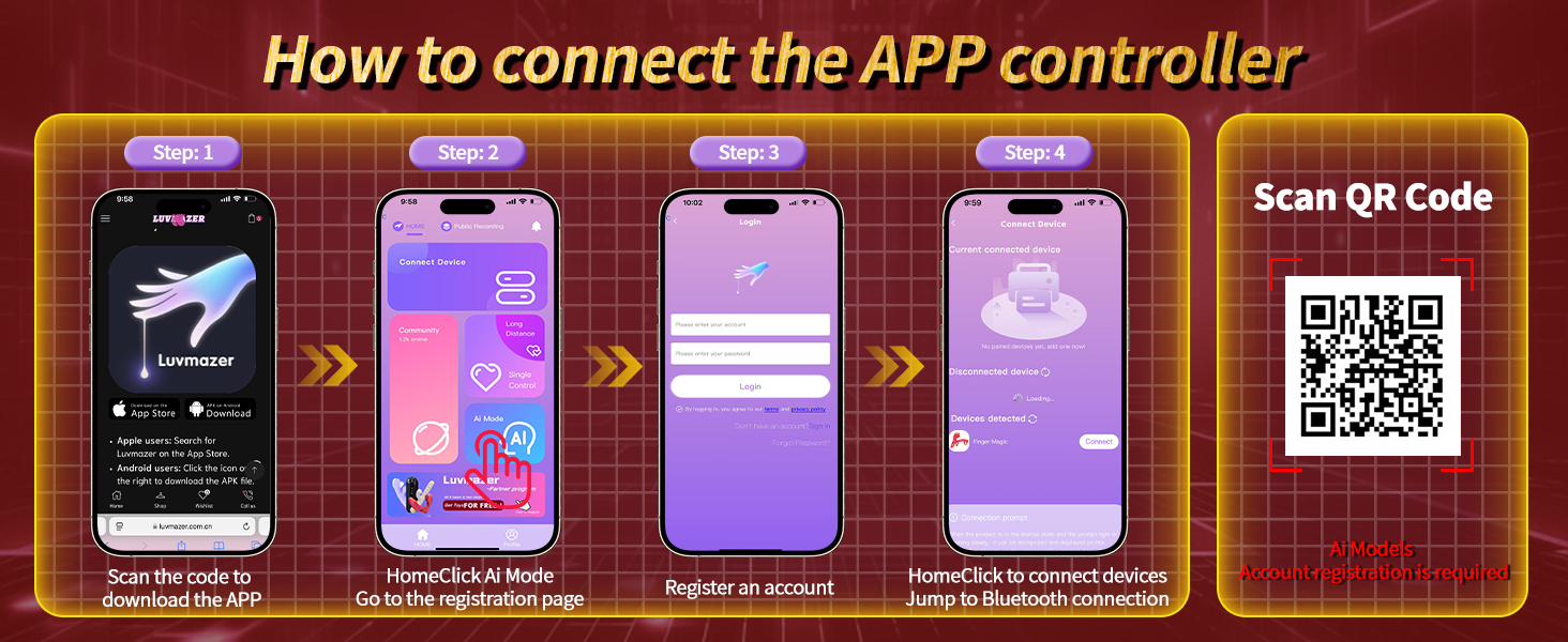 How To Use APP Control