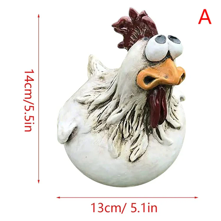 Sale 50% off |Funny Chicken Garden Fence Decoration