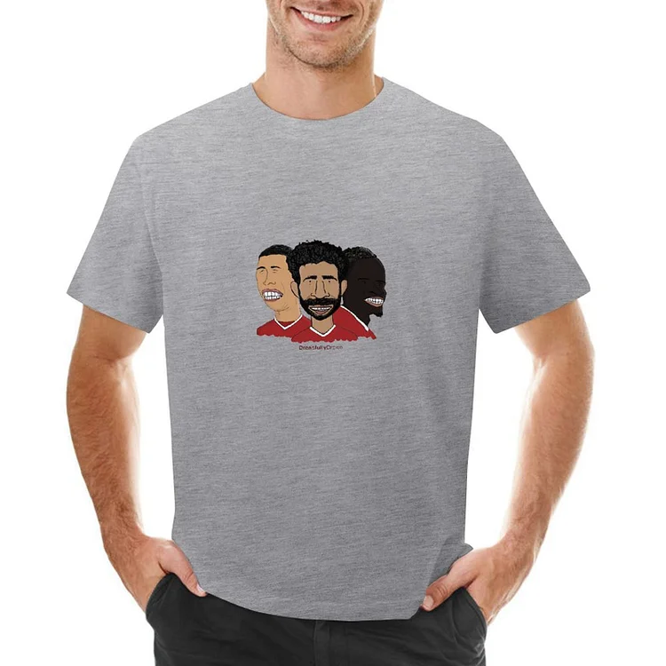 MoSalah Roberto Firmino Inspired Sadio Mane  FC Men's Soccer Culture Tee