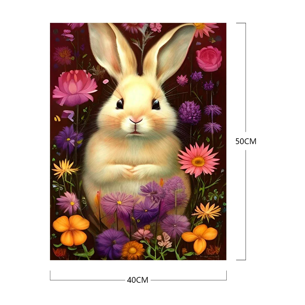 DIY Paint By Number 40*50cm - Rabbit