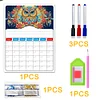 Special Shaped Owl 5D DIY Diamond Painting Monthly Planner Decor Kit