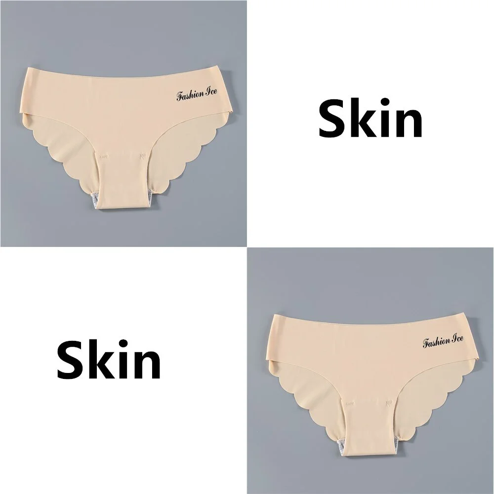 Seamless Women Pantys Girls Thongs Low Waisted Soft Woman Panties Briefs Fashion Solid Colors M-XL Sexy Underpants For Women New