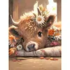 Cattle-11CT Stamped Cross Stitch 40*53cm tapestrymarket