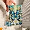 2pcs DIY 5d Diamond Painting Acryl Schmuckschatulle Kit für Erwachsene (Schmetterling)
