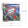 Fußball FC Bayern München - Rundbohrer Diamond Painting - 40*40CM