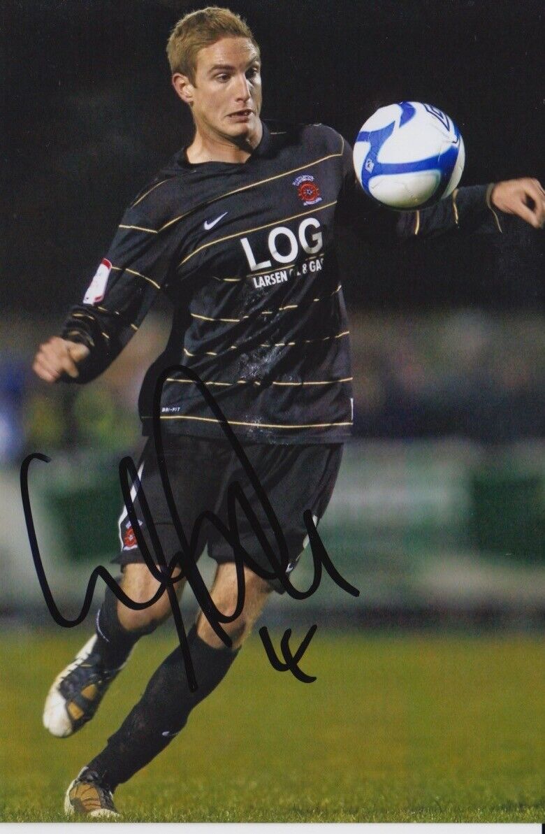 HARTLEPOOL UNITED HAND SIGNED GARY LIDDLE 6X4 Photo Poster painting 3.