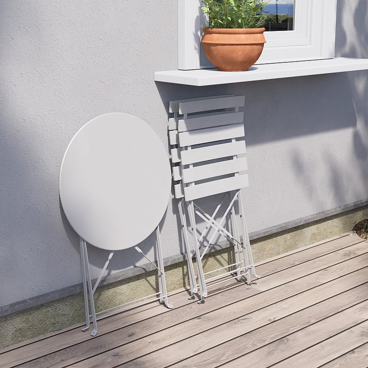Outdoor Patio Furniture Sets (White)