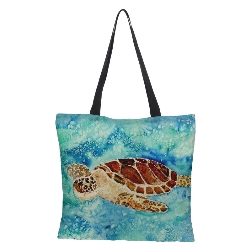 3d Print Animal Fashion Handbag Shopping Bags