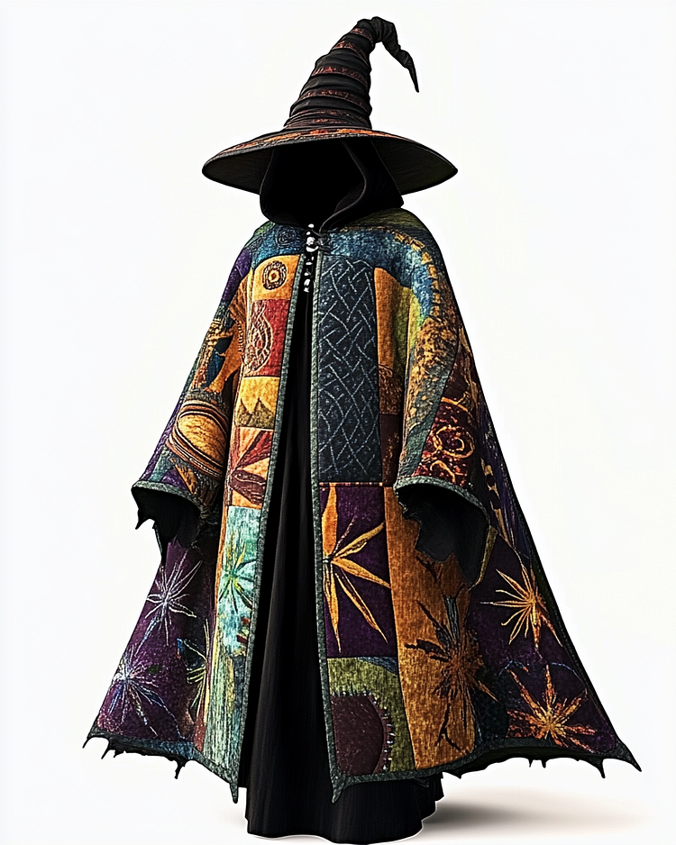 The moon and The stars long wizard cape f9d2