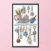 Kitchenware-14CT Stamped Cross Stitch Kit(23*38cm)