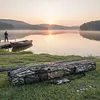 3 Layers Fishing Rod Case Portable Folding Fishing Pole Bag for Outdoor Fishing