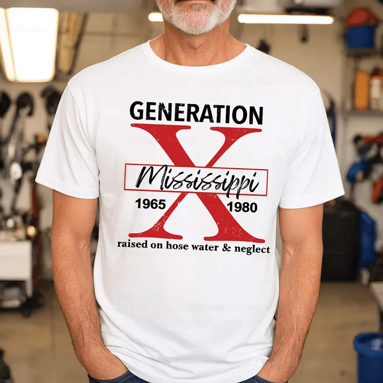 Custom State Generation X T-shirt