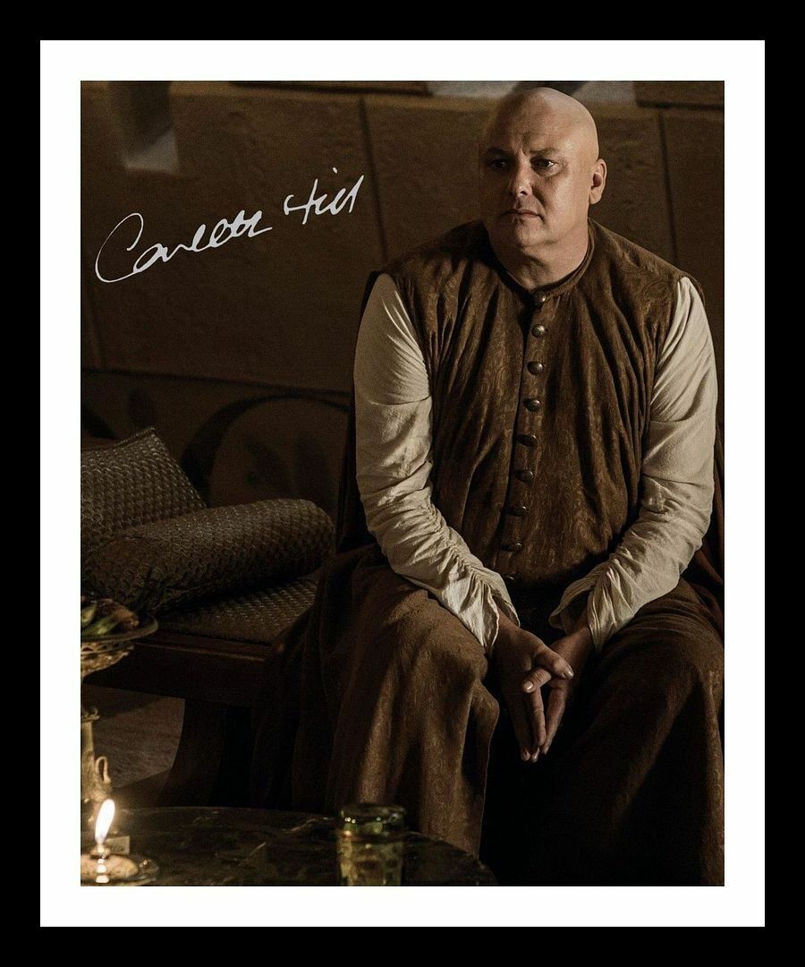 Conleth Hill - Game Of Thrones Autograph Signed & Framed Photo Poster painting