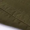 Men's Vintage Outdoor Workwear Cargo Tactical Lapel Casual Fleece Jacket by Inlyline