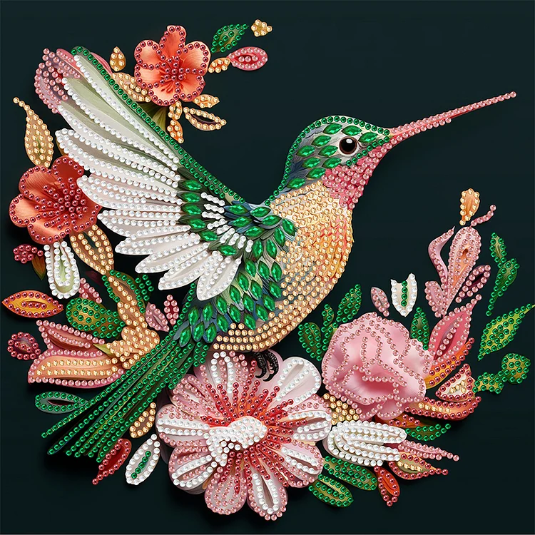 Quilling Paper Painting - Partial Drill - Special Diamond Painting(30*30cm)