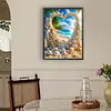 Diamond Painting -DIY Round Drill Heart Seaside Arch