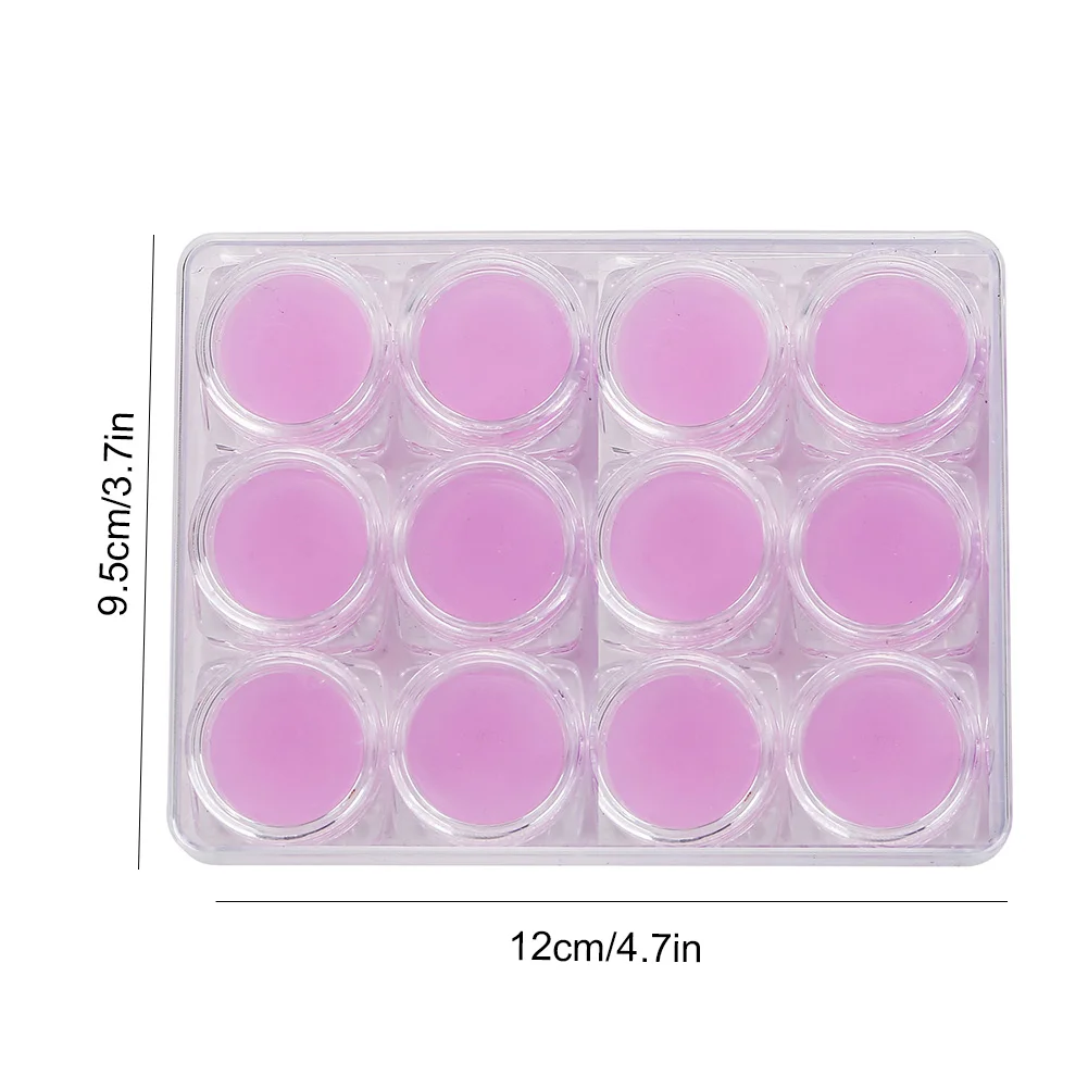 12pcs Glue Clay Tool Diamond Painting Accessories DIY Crafts Point Drill Clay Box