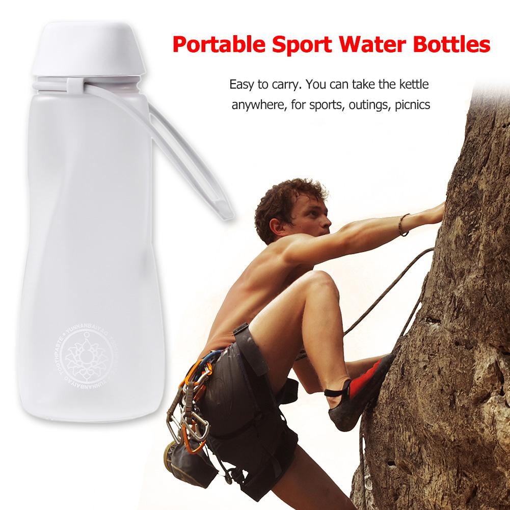 550mL Portable Sport Water Bottles Protein Shaker Outdoor Travel Leakproof