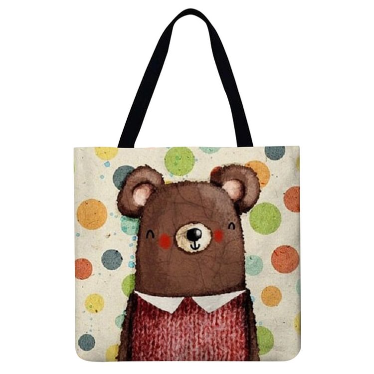 Koala Bear - Linen Tote Bag