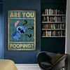 Are You Pooping?-11CT Stamped Cross Stitch 40*60cm  tapestrymarket