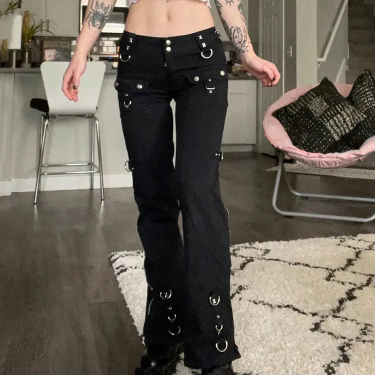 Emo Gothic Y2K Baggy Pant