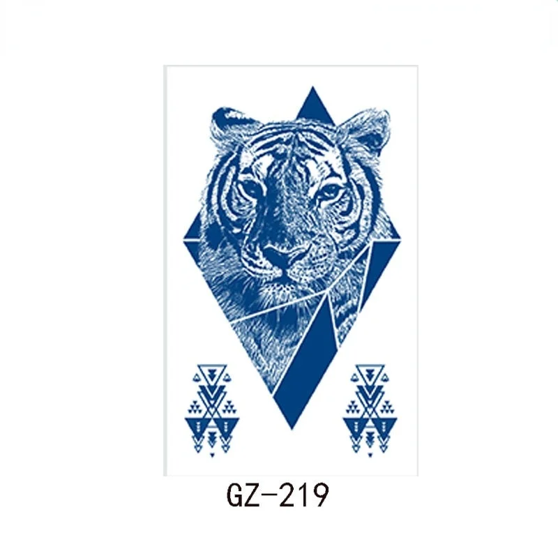 Net Red Herbal Juice Tattoo Sticker Semi-permanent Waterproof Sweat Resistant Tattoo Masking Scar Tattoo Sticker