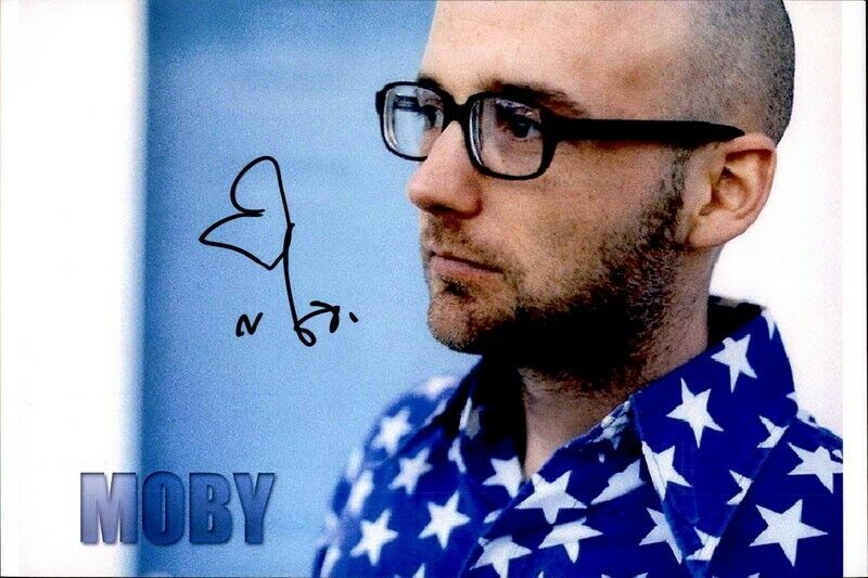 Moby authentic signed DJ 10x15 Photo Poster painting W/Cert Autographed EDC Dub step 26-a