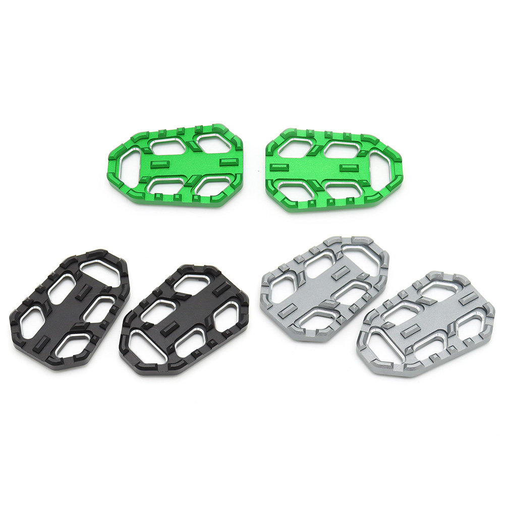 

Motorcycle Foot Pegs Pedals for Versys X 300 2017-2019 Versys650 2010-2019, Silver, 501 Original