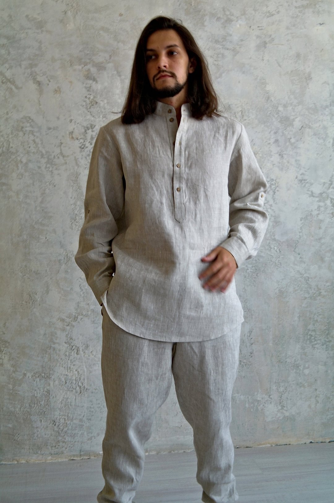 Mens Natural Shirt