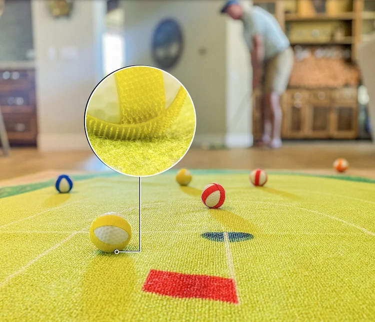 Amazing Stick Golf Game Chip N' Stick Golf Mat