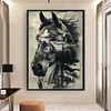 (Stamped/Counted) Horse Silhouette-11CT Cross Stitch 40*60cm(Big Size)